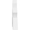 Ekena Millwork Vanguard Architectural Grade PVC Gable Bracket, 48"W x 26"H x 4"D x 6"F, 13/12 Pitch GBP048X26X0406VAN00 - alternate 3